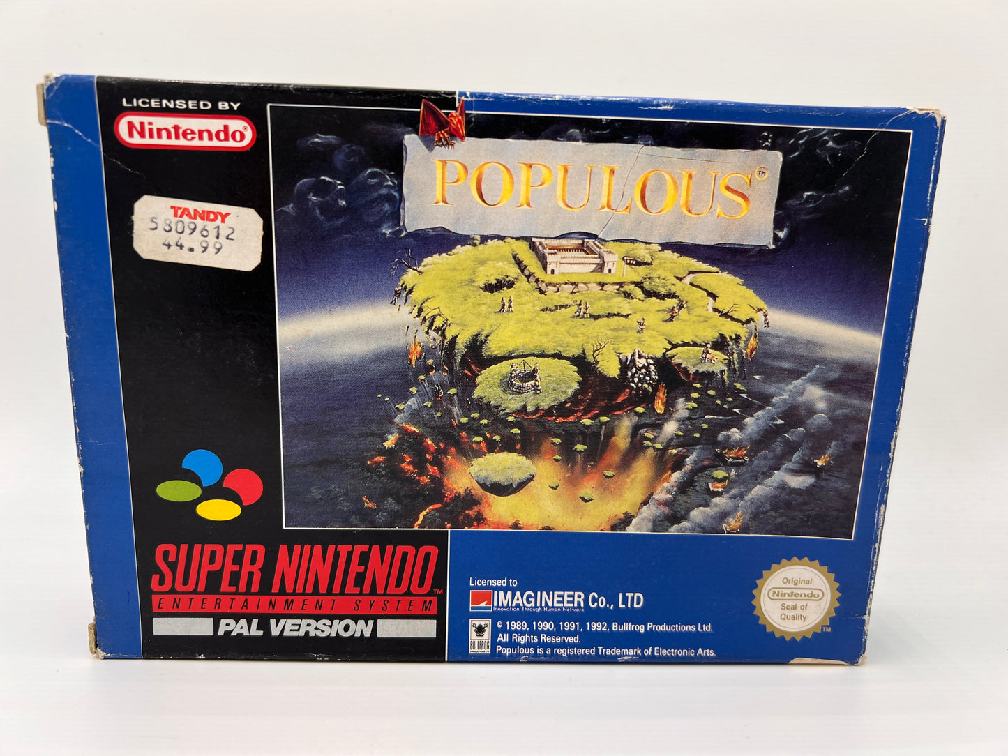 Populous Super Nintendo