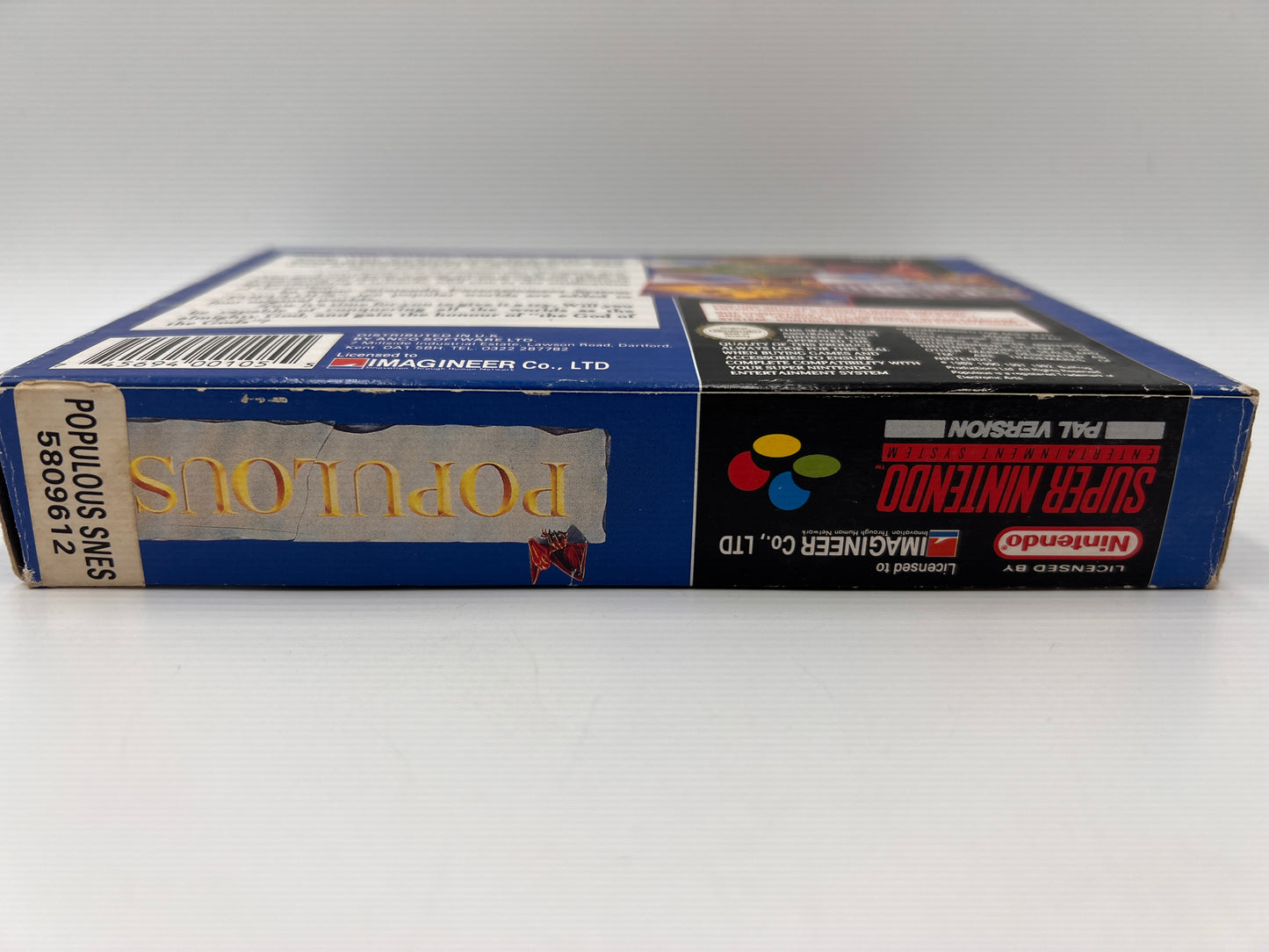 Populous Super Nintendo