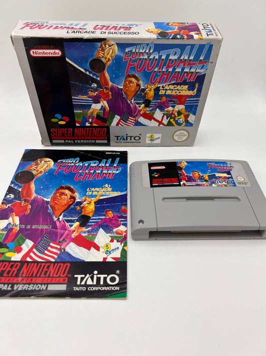 Euro Football Champ Super Nintendo