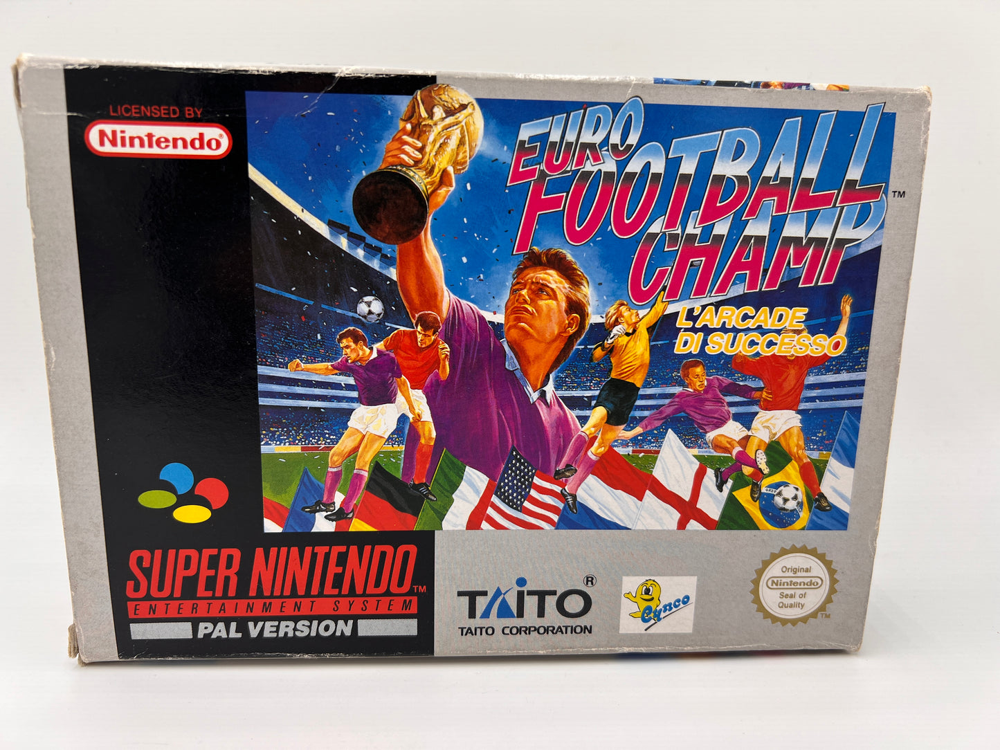 Euro Football Champ Super Nintendo