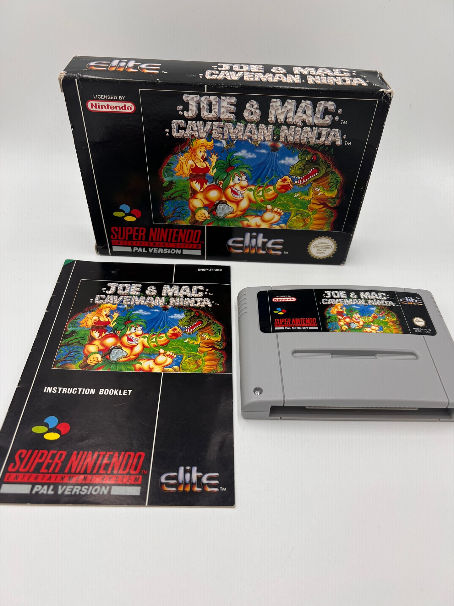 Joe & Mac Caveman Ninja Super Nintendo