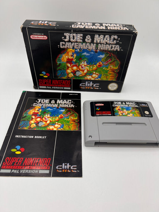 Joe & Mac Caveman Ninja Super Nintendo