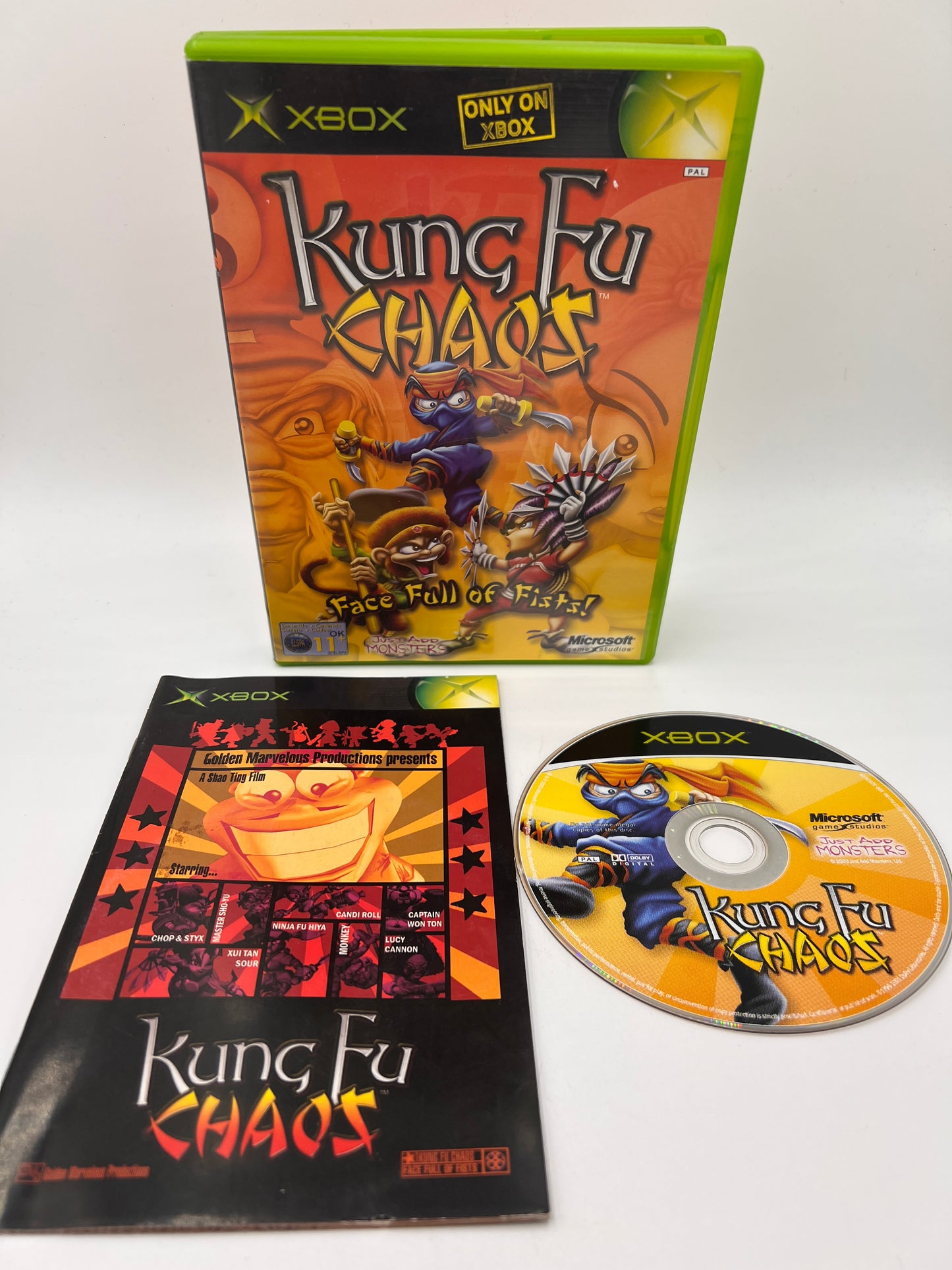 Kung Fu Chaos Xbox