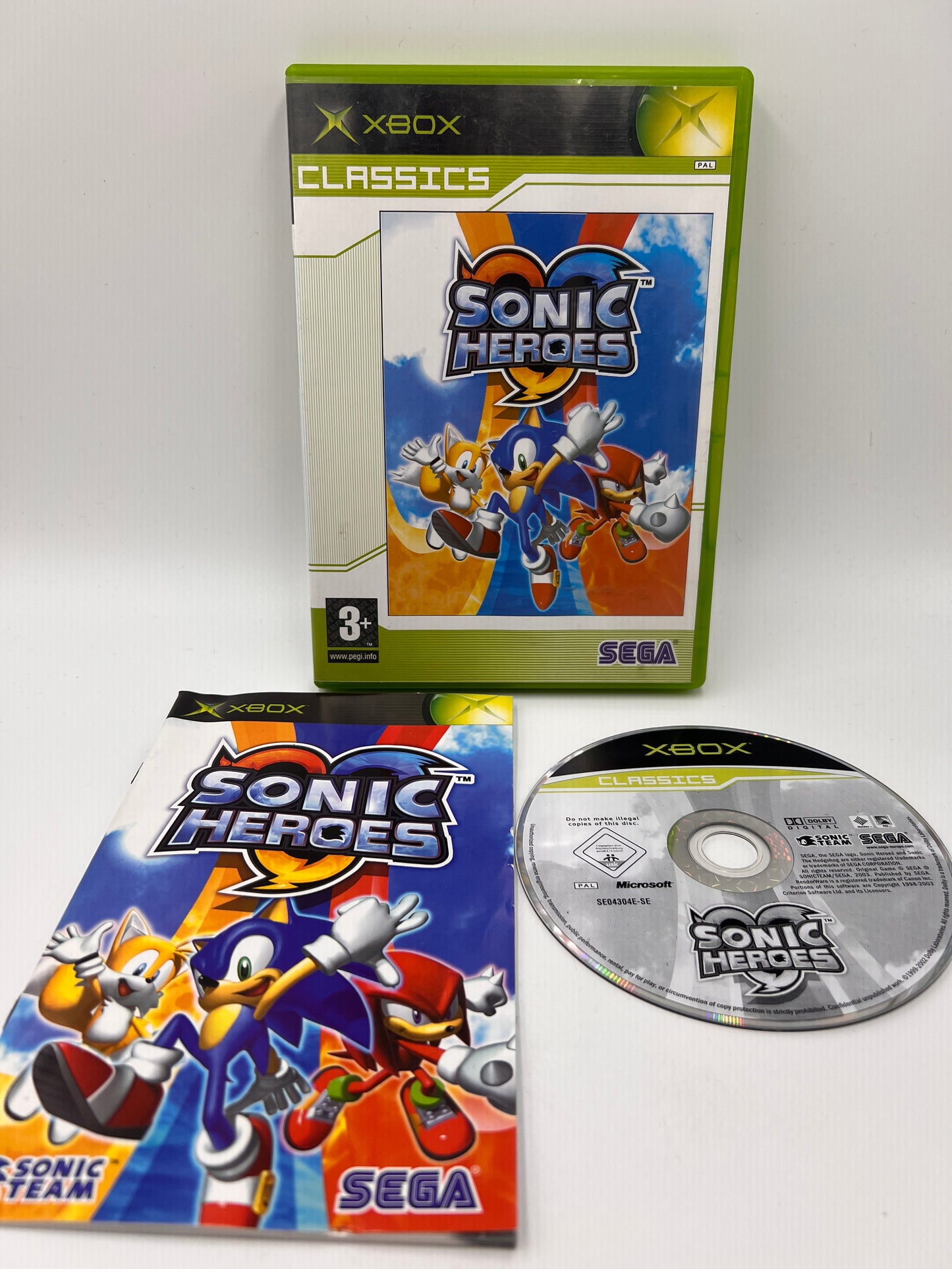 Sonic Hero Xbox Classic