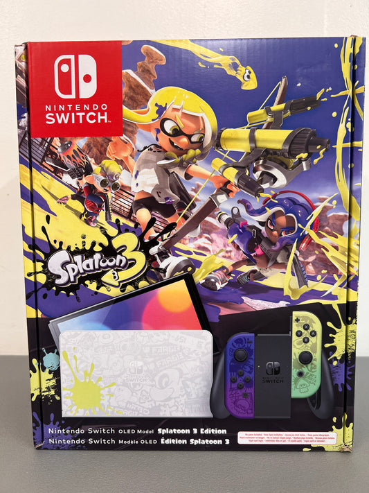 Nintendo Switch Oled Model Splatoon 3 Edition