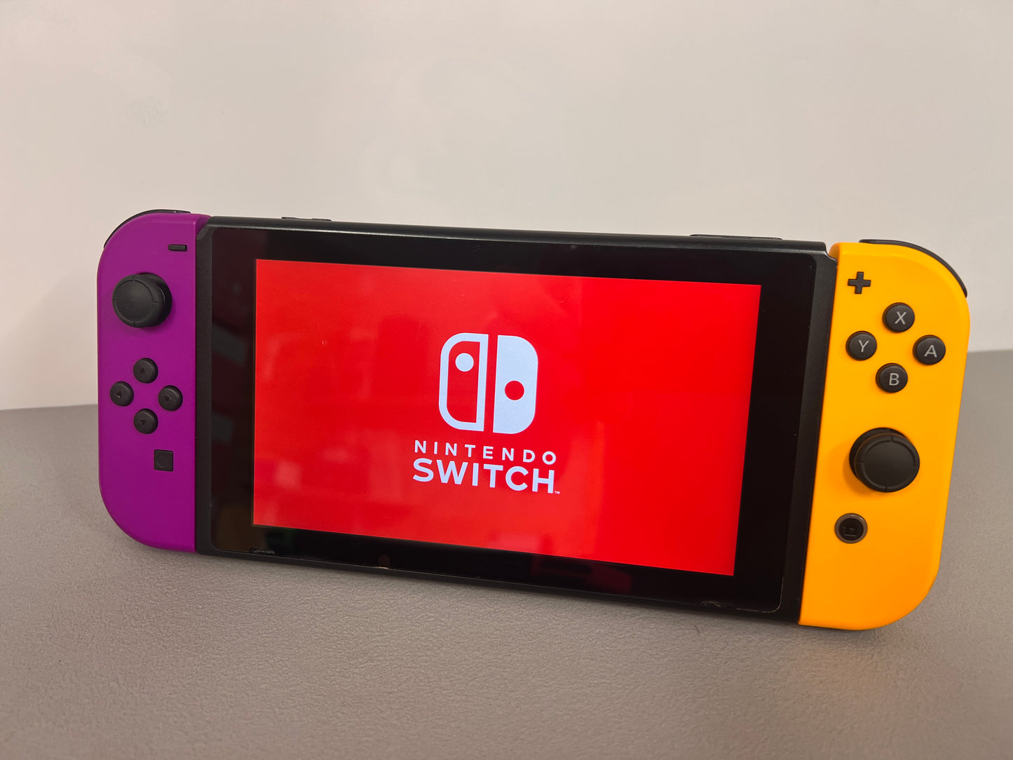 Nintendo Switch Console Neon Purple/Orange