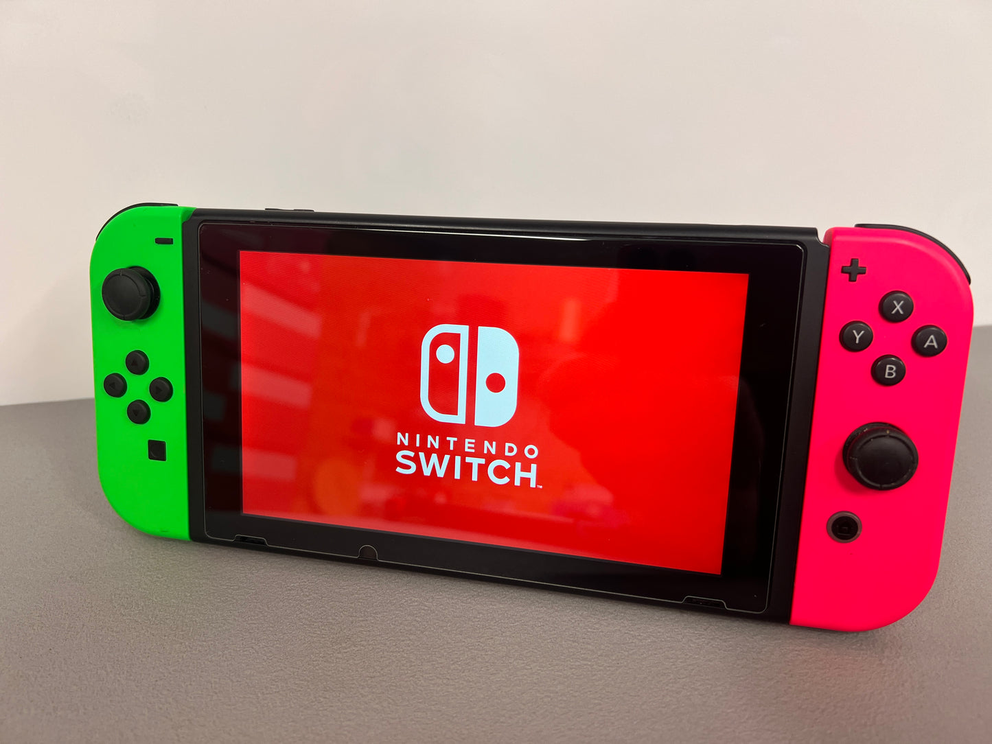Nintendo Switch Console Neon Pink/Green Unboxed
