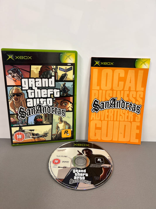 Grand Theft Auto SanAndreas xbox