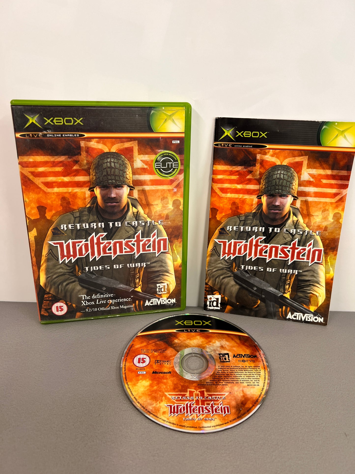 Return To Castle Wolfenstein Tides Of War Xbox