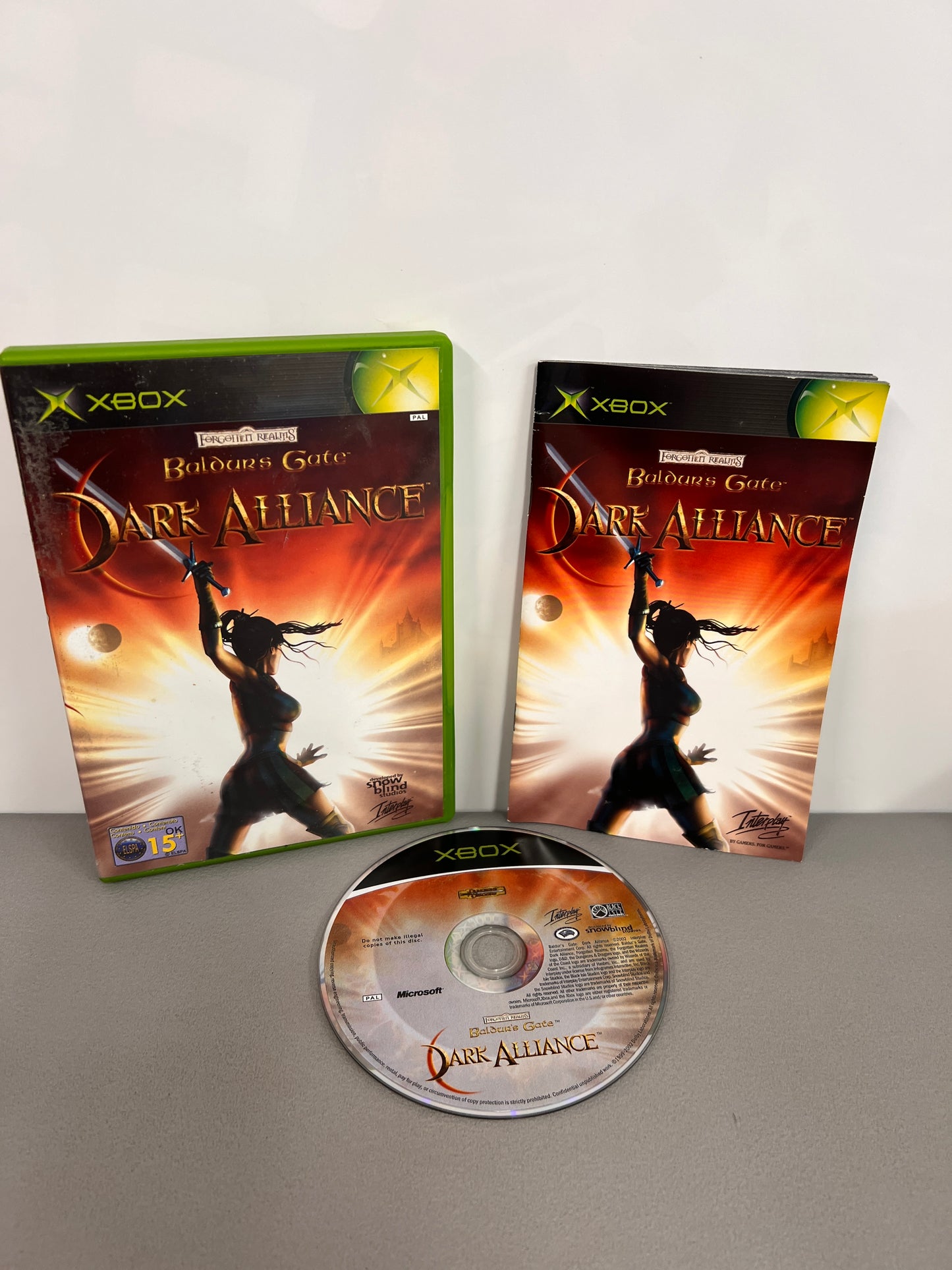 Baldurs Gate Dark Alliance Xbox