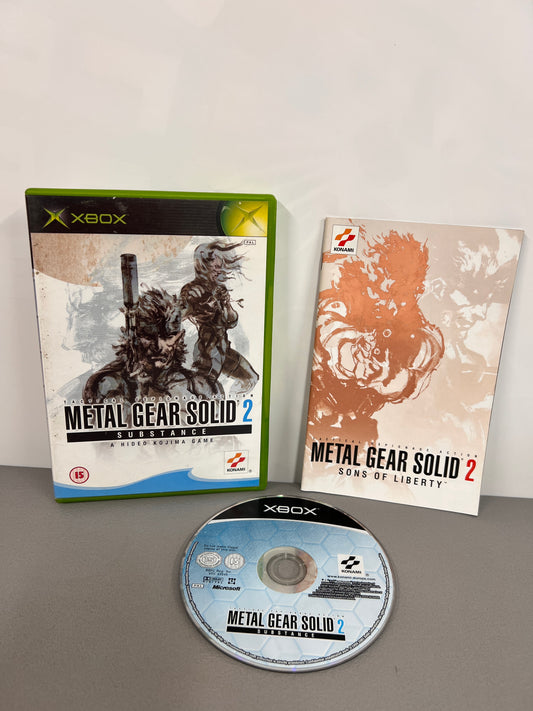 Metal Gear Solid 2 Substance Xbox