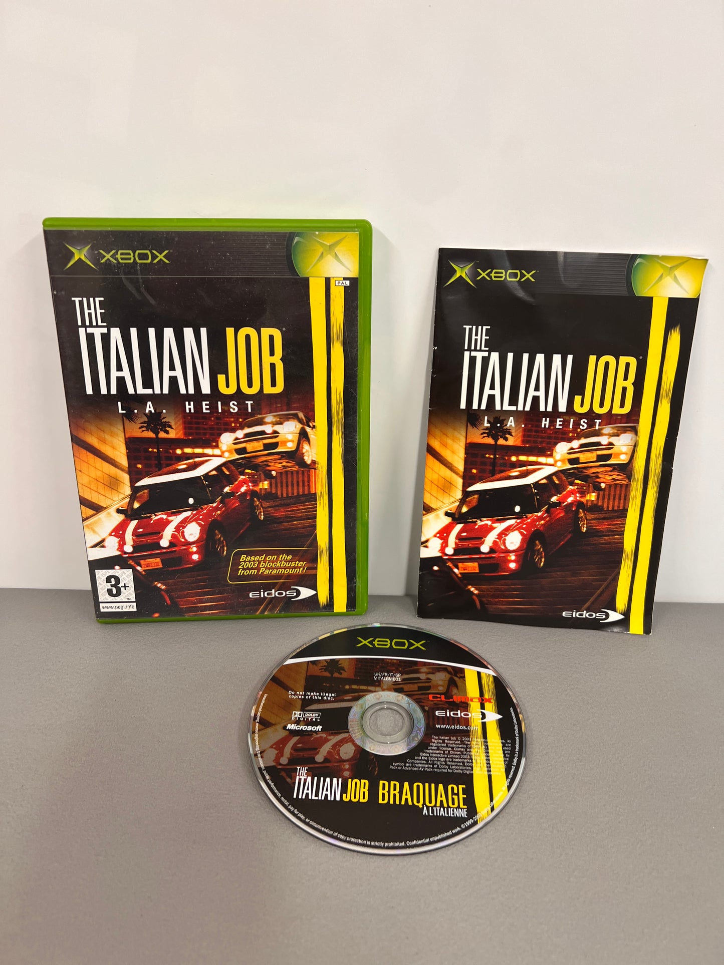 The Italian Job L.A Heist Xbox