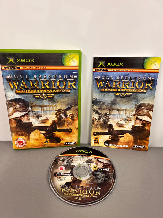 Full Spectrum Warrior Ten Hammers Xbox
