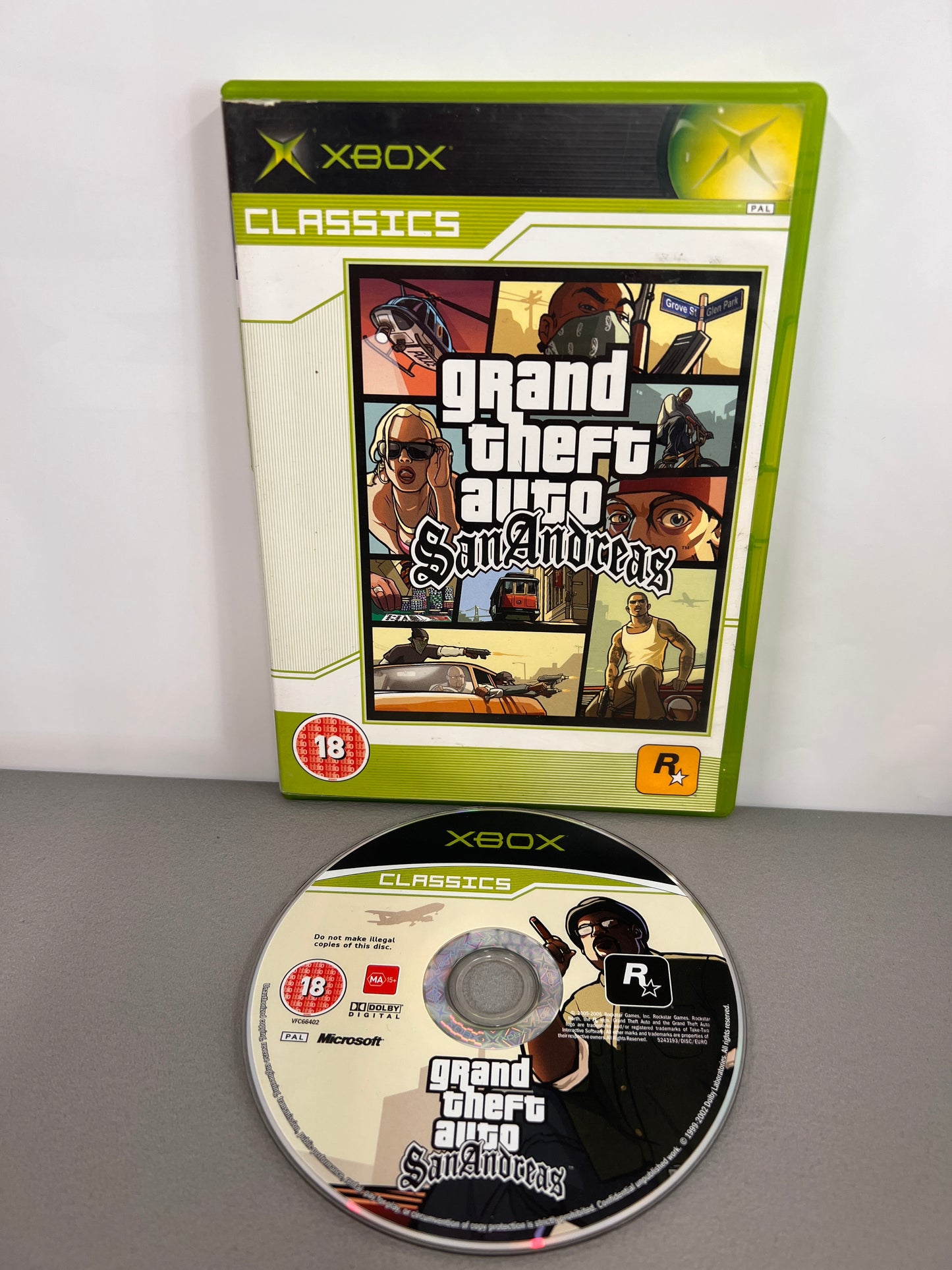 Grand Theft Auto SanAndreas Classics Xbox