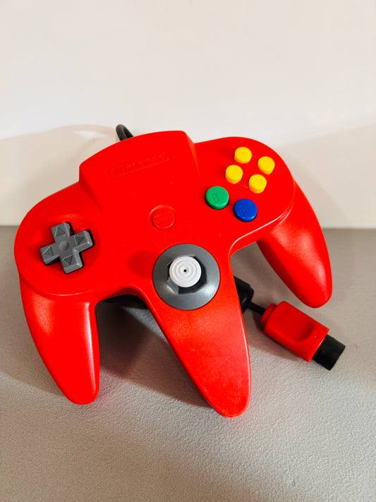 Nintendo 64 Red Controller