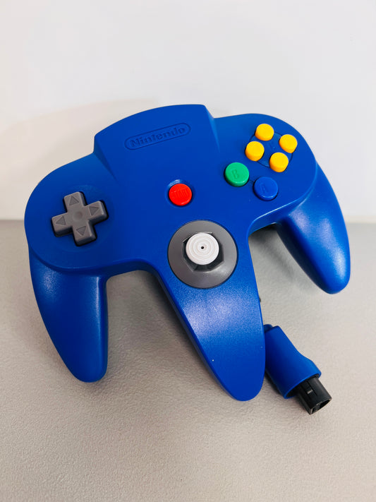 Nintendo 64 Blue Controller