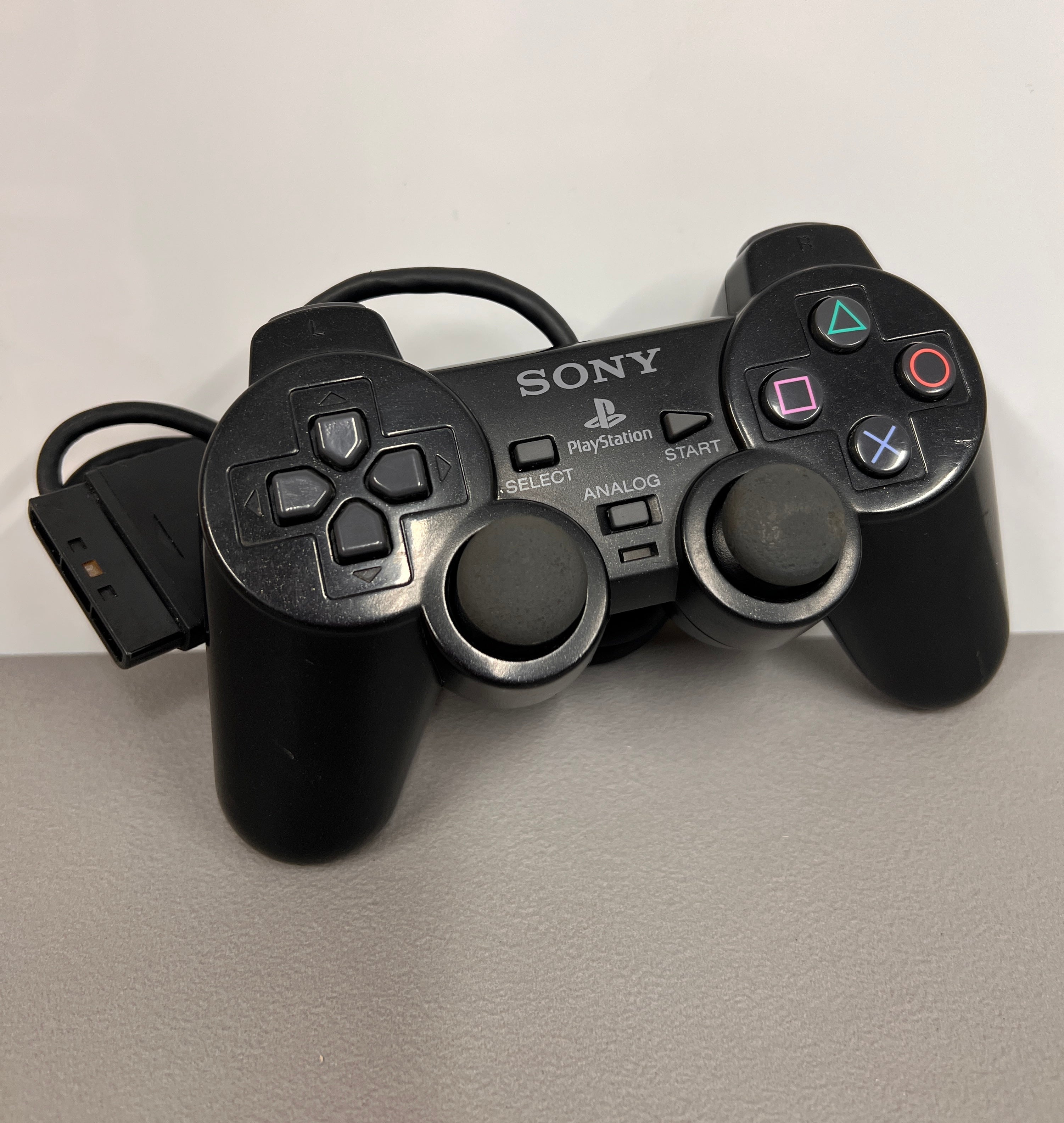 Sony Playstation 2 Official Black Controller – Lees Dealz