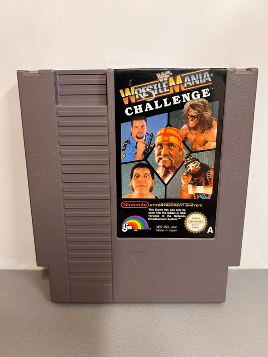 Nintendo Nes WWF Wrestle Mania Challenge