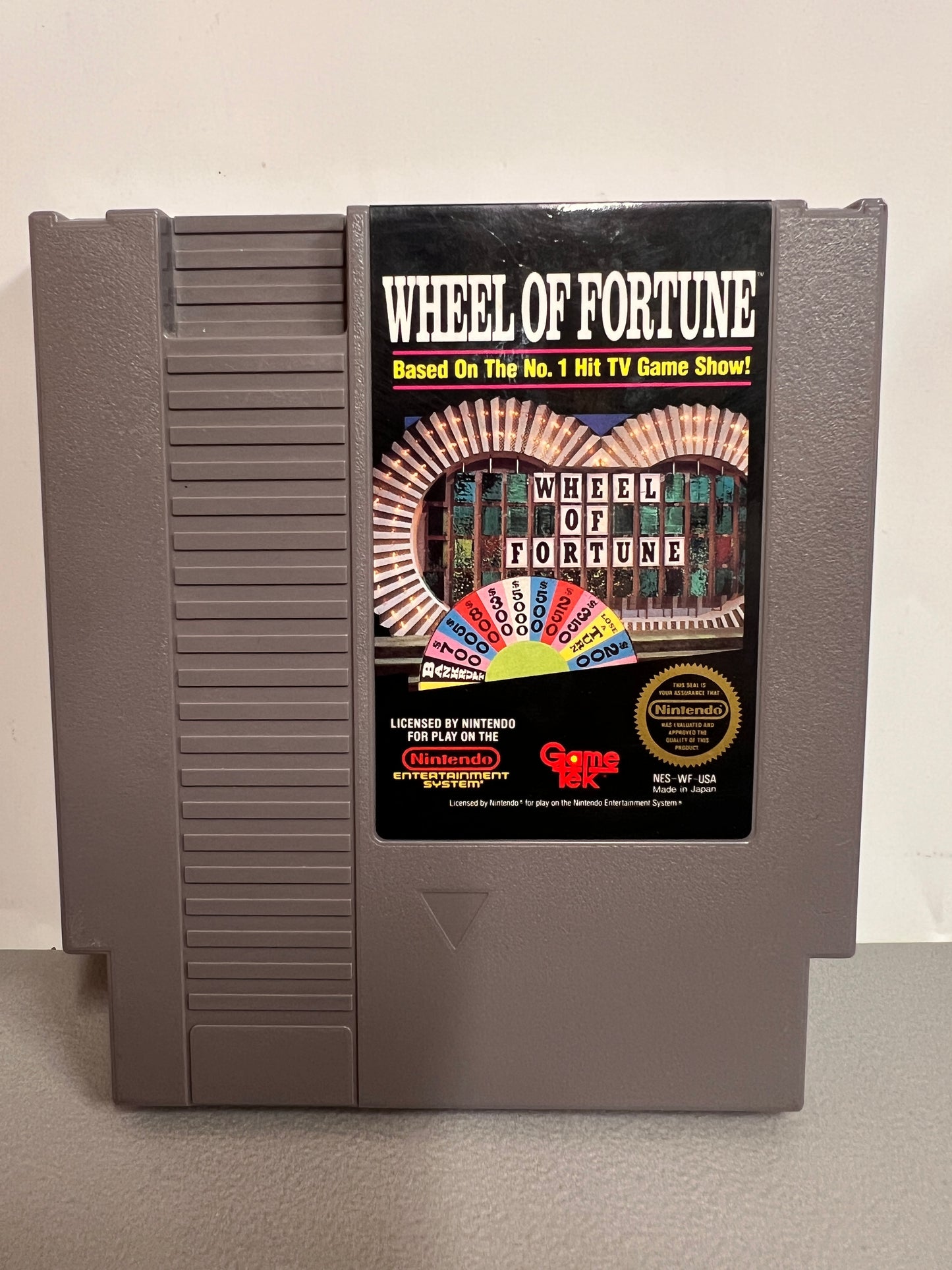 Nintendo Nes Wheel Of Fortune