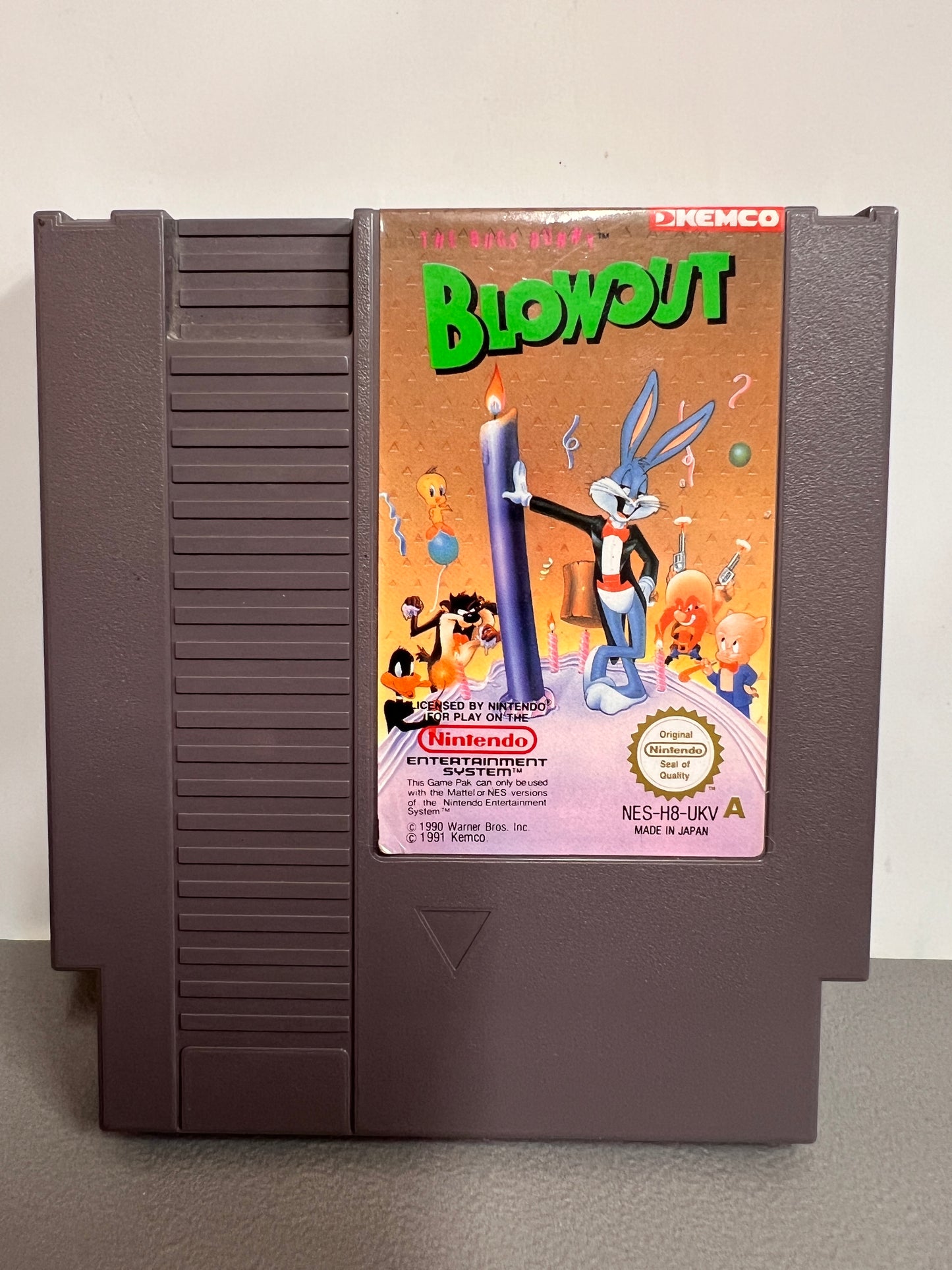 Nintendo Nes The Bugs Bunny Blowout