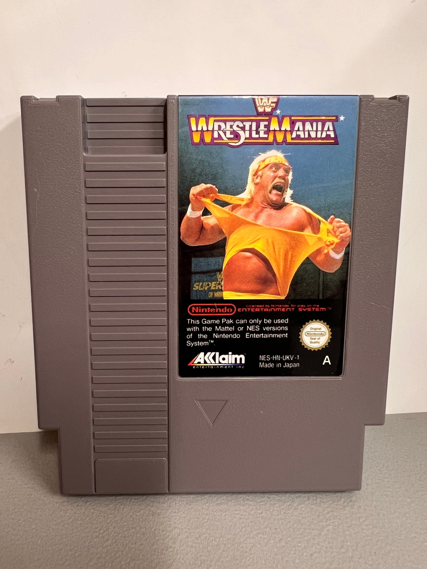 Nintendo Nes WWF Wrestle Mania