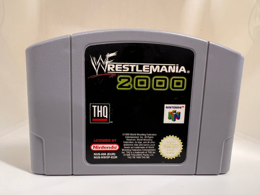 Nintendo 64 WWF Wrestle Mania 2000