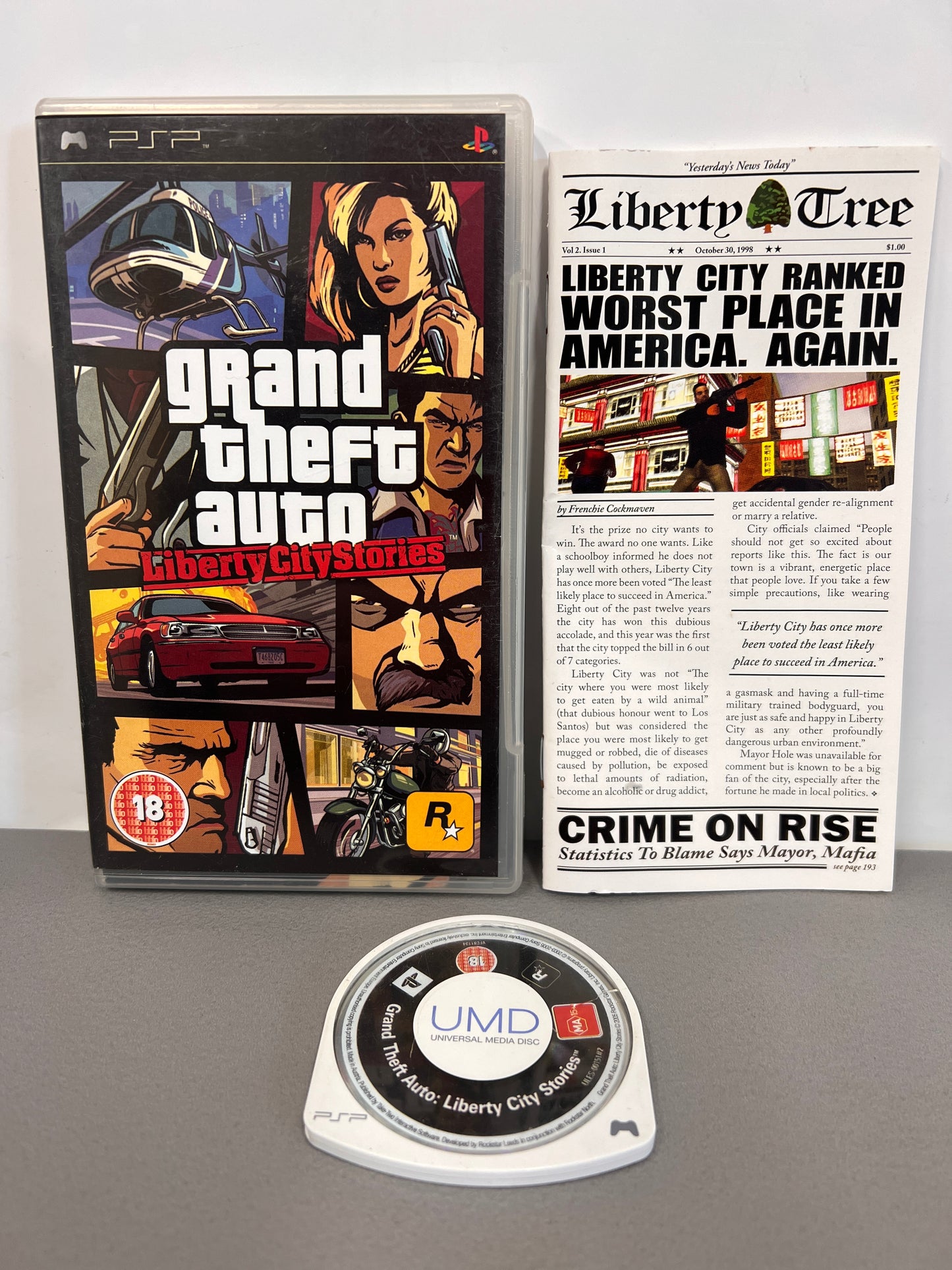 Sony PSP Grand Theft Auto Liberty City Stories