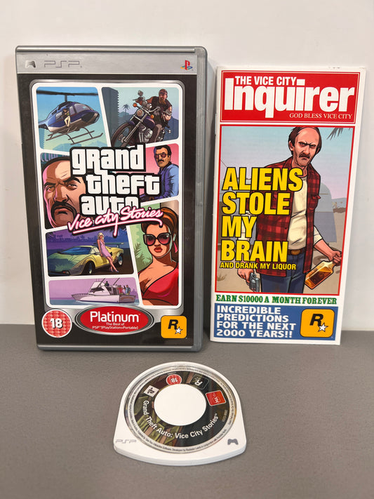Sony PSP Grand Theft Auto Vice City Stories Platin