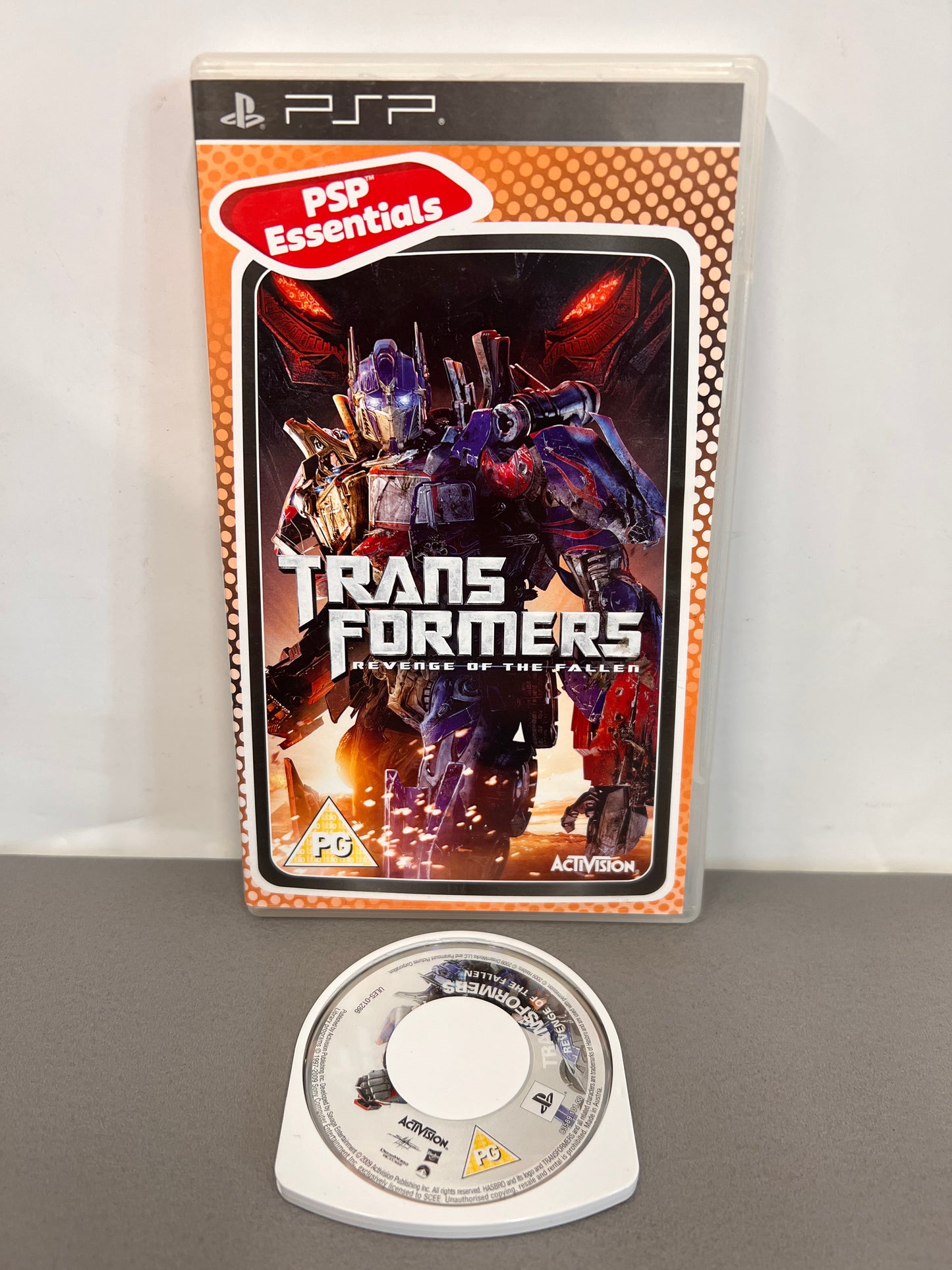 Sony PSP Transformers Revenge Of The Fallen Essent