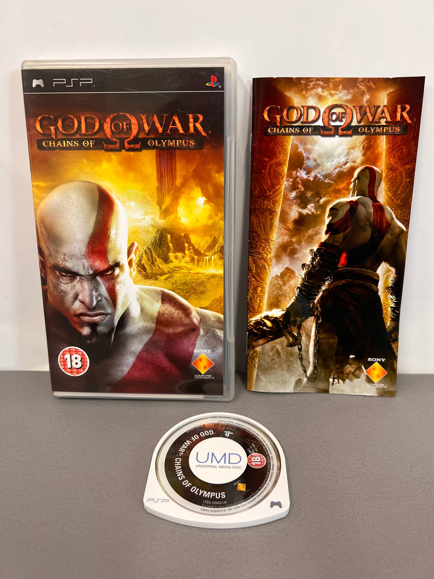Sony PSP God Of War Chains Of Olympus