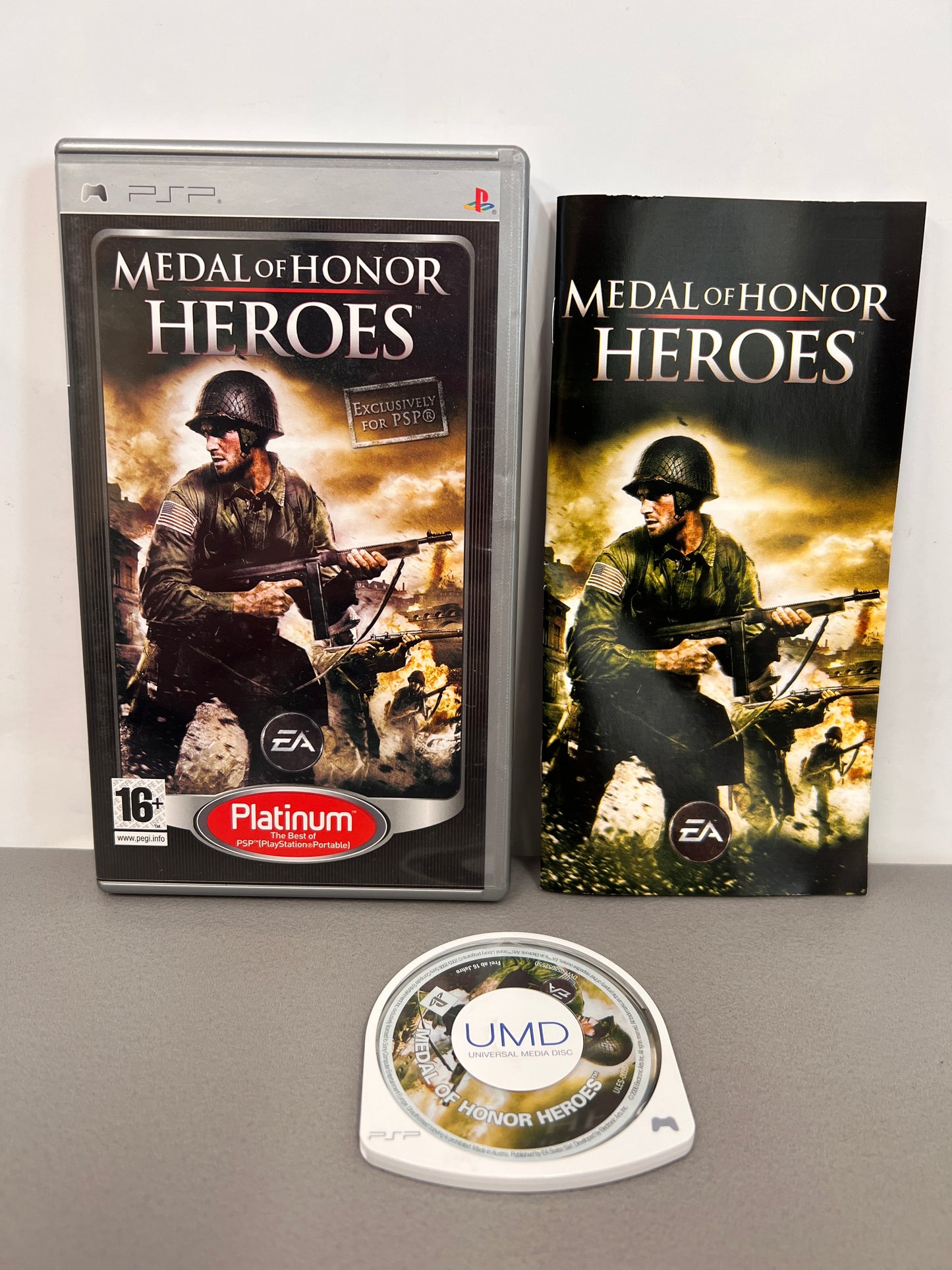 Sony PSP Medal Of Honor Platinum