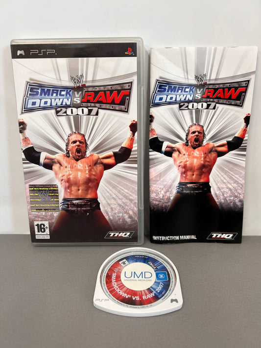 Sony PSP WWE Smack Down VS Raw 2007