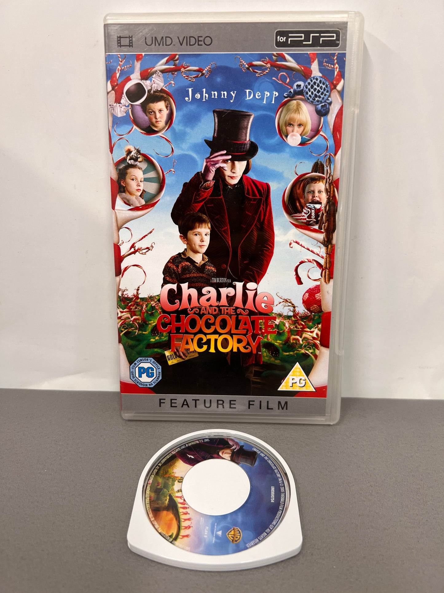 Sony PSP UMD Video Charlie And The Chocolate Facto
