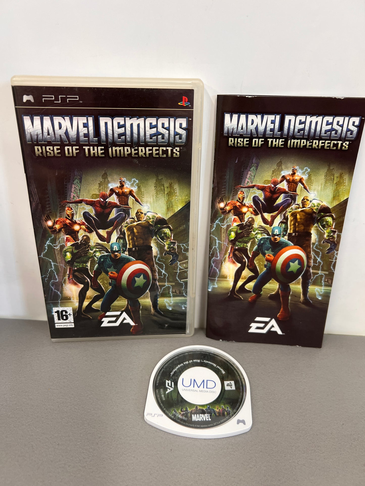 Sony PSP Marvel Nemesis Rise Of The Imperfects
