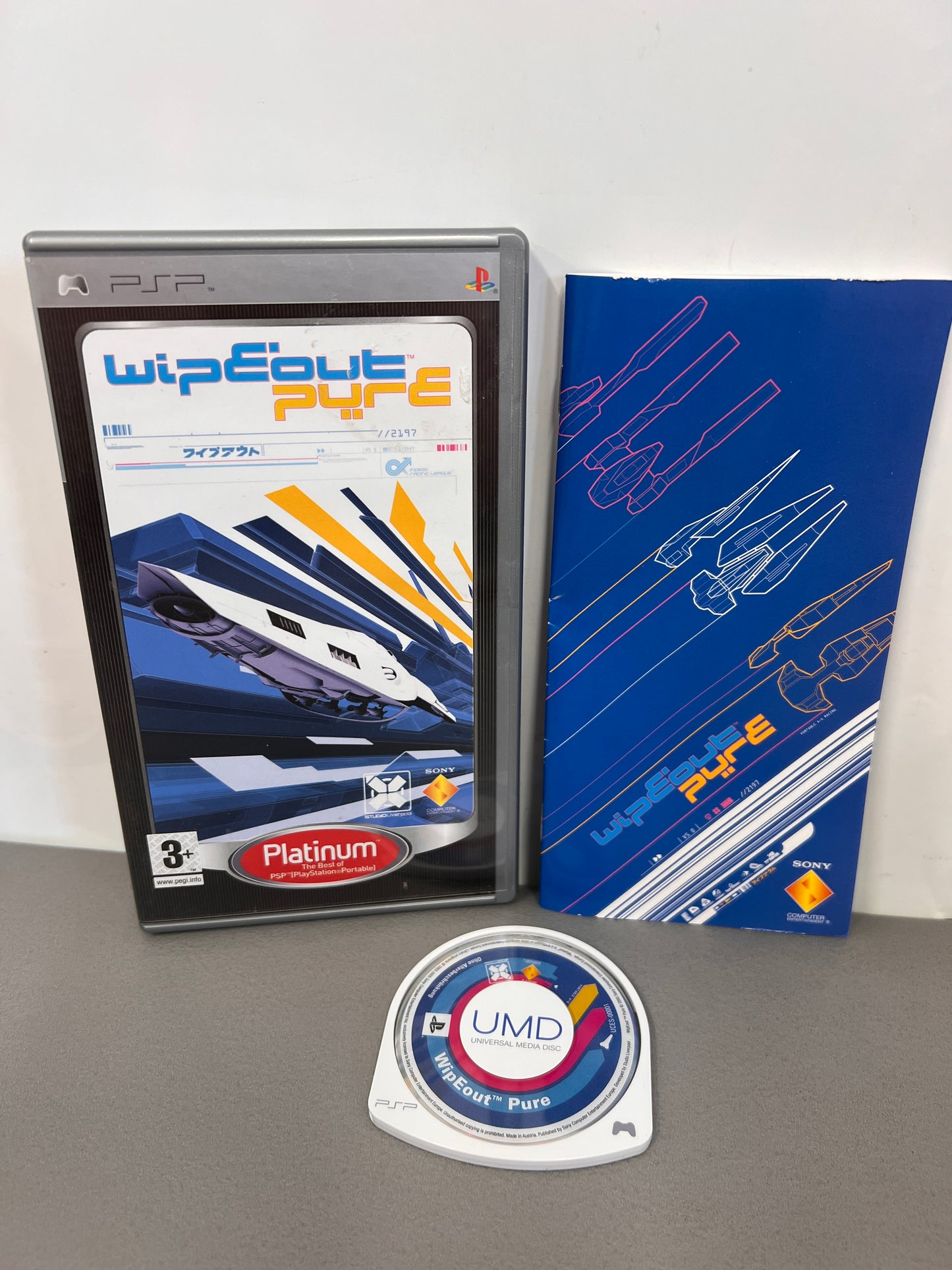 Sony PSP Wipeout Pure Platinum
