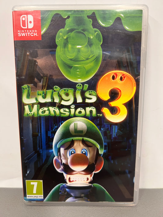 Luigi Mansion 3 Nintendo Switch
