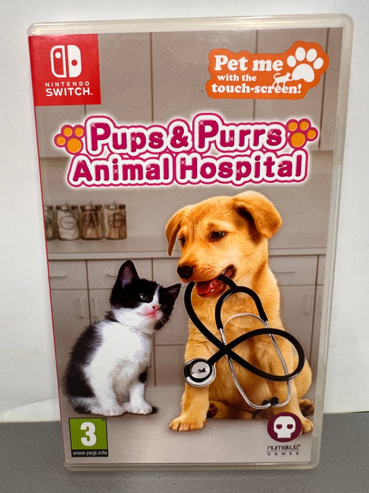 Pups And Purrs Animal Hospital Nintendo Switch