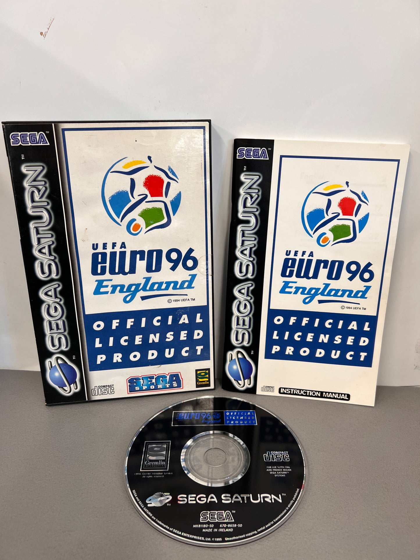 Sega Saturn Euro 96 England