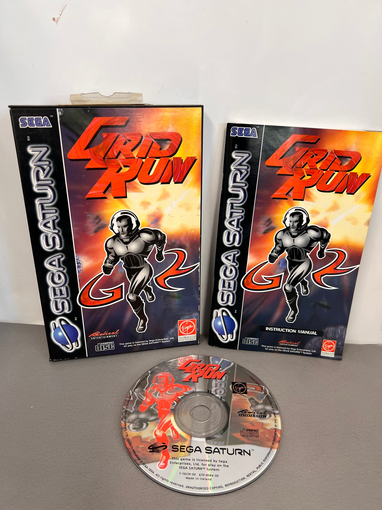 Sega Saturn Grid Run
