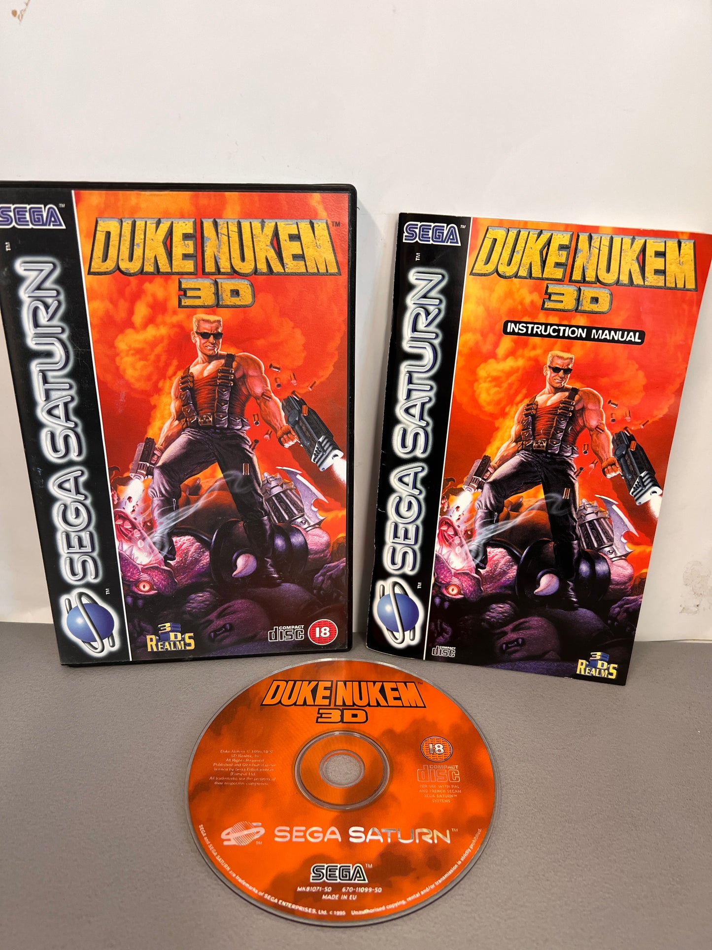 Duke Nukem 3D Sega Saturn