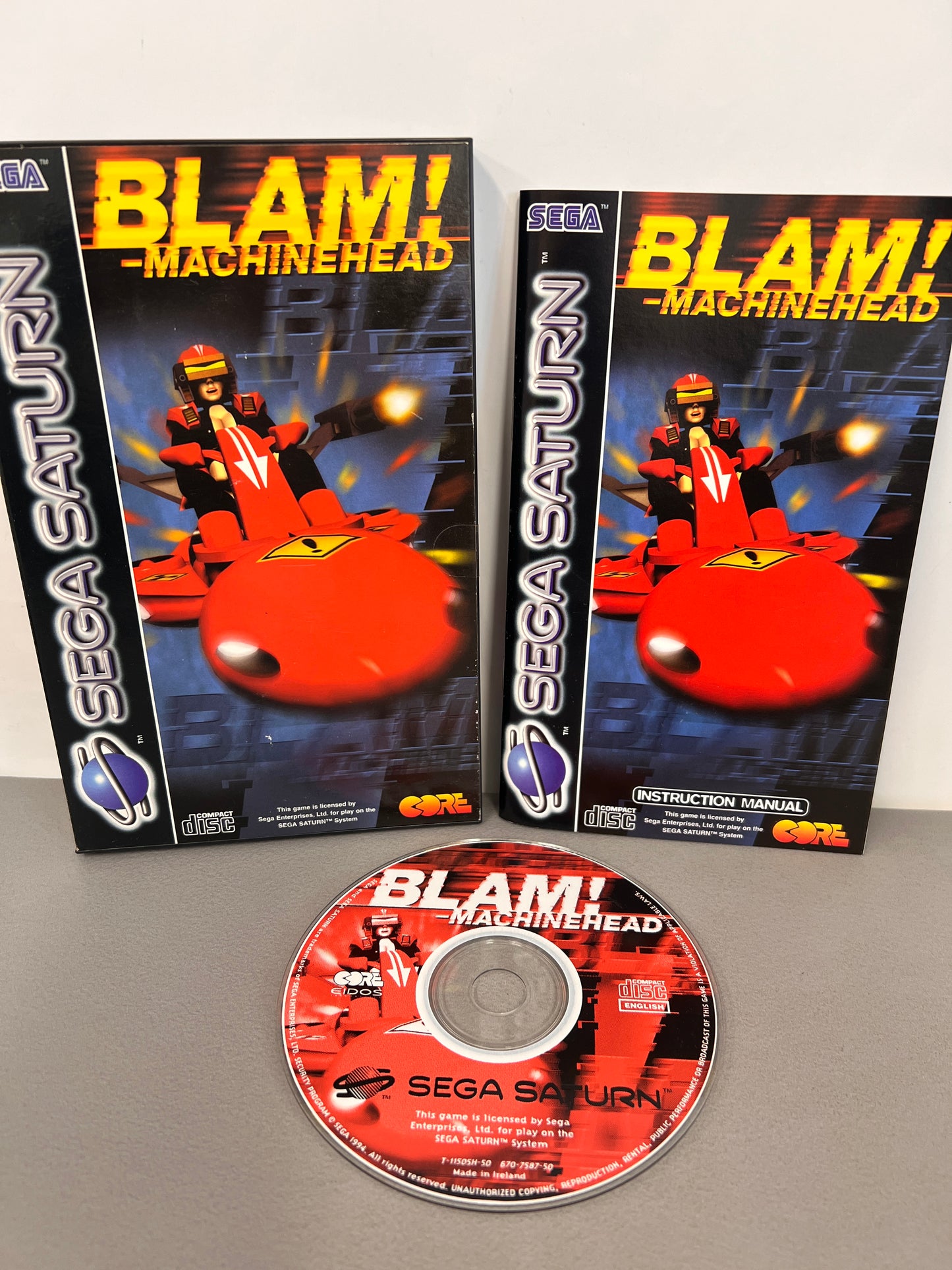 Blam Machinehead Sega Saturn
