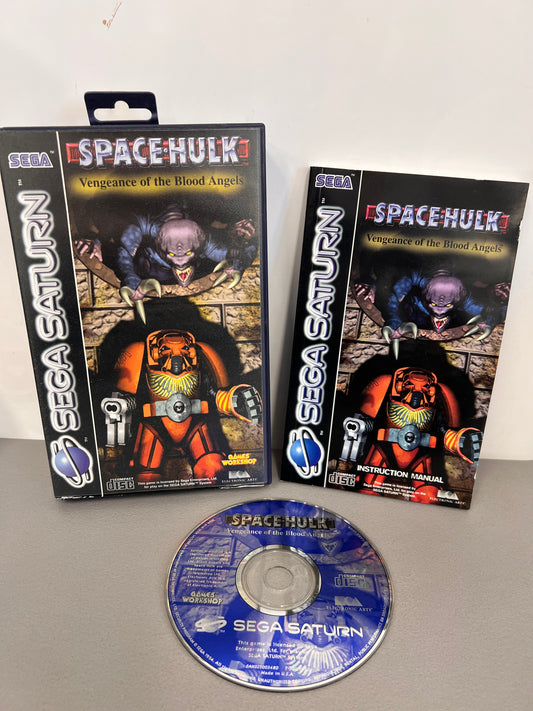 Space Hulk Vengeance of blood Angels Sega Saturn