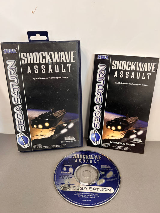 Shockwave Assault Sega Saturn