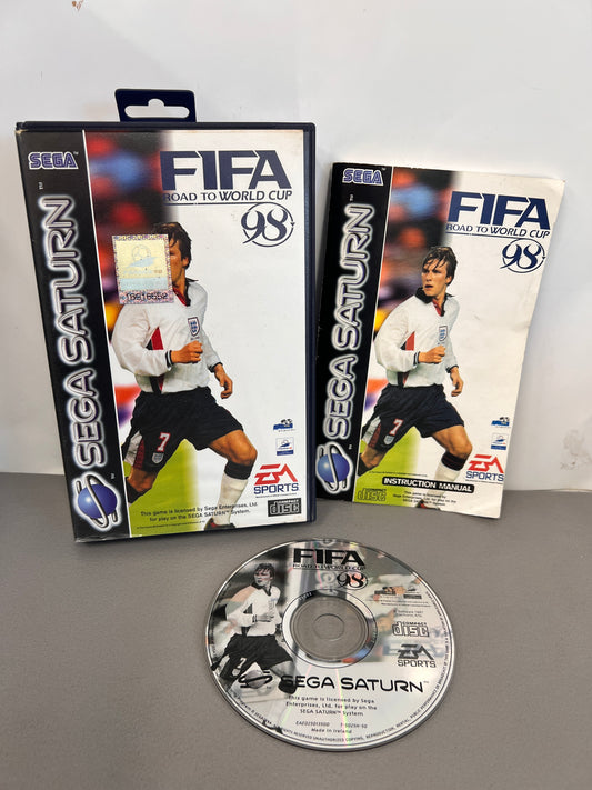 Fifa road to world cup Sega Saturn