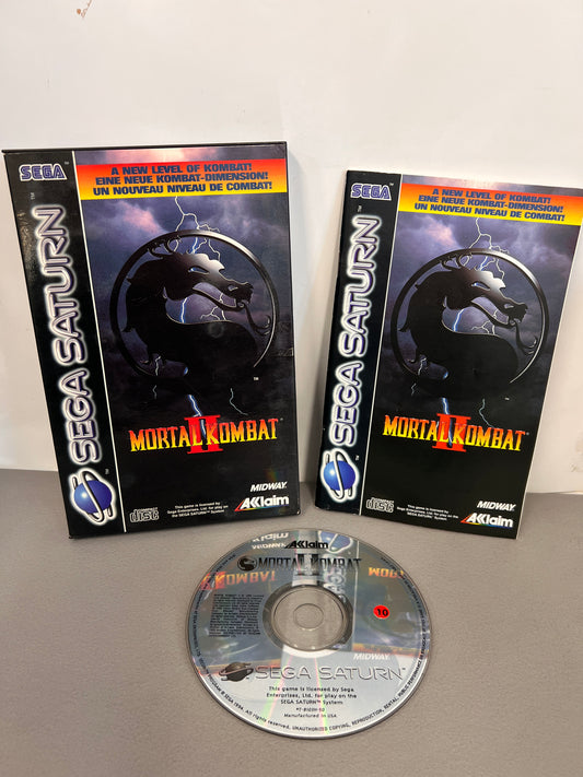 Mortal Kombat 2 Sega Saturn