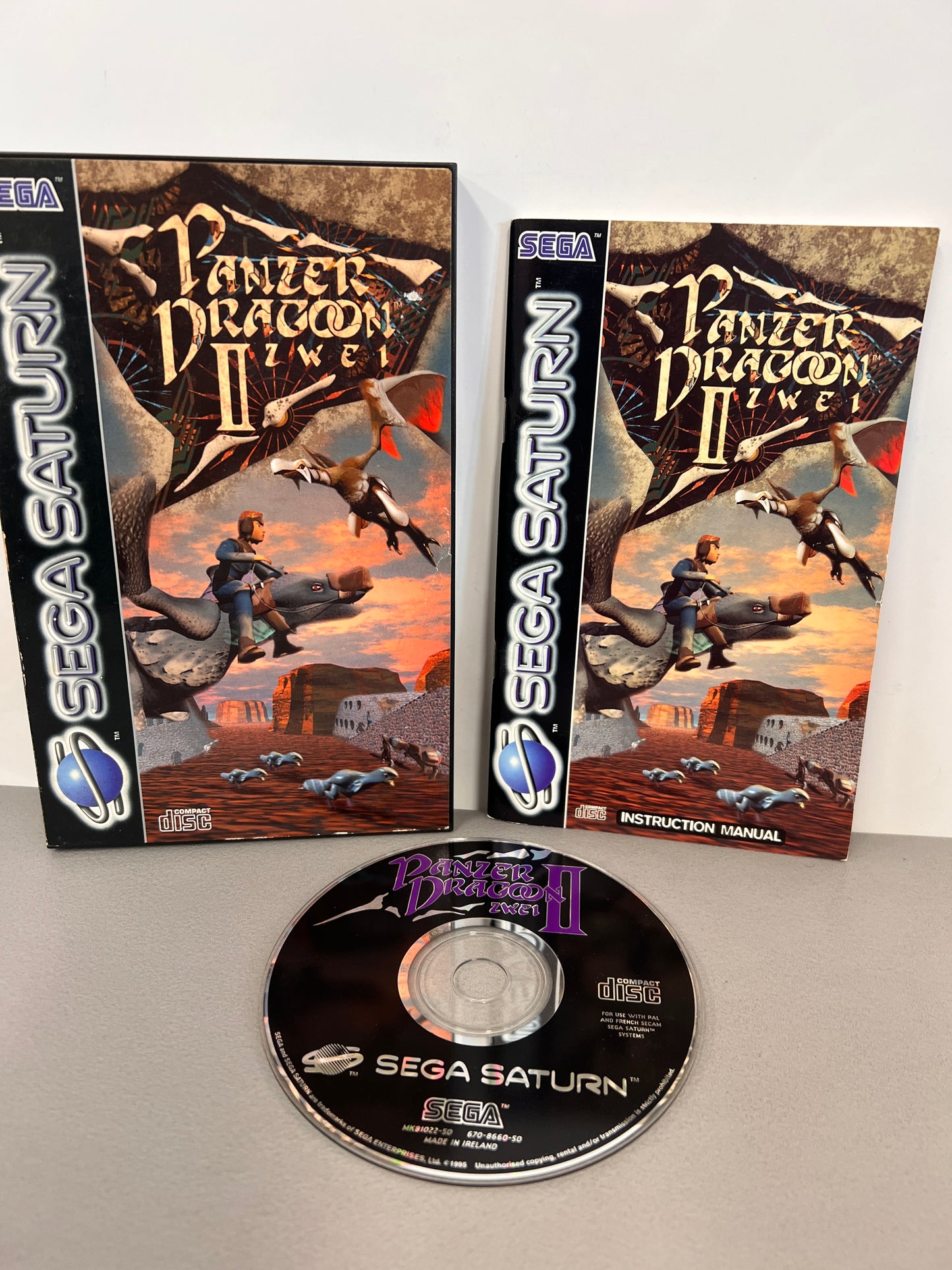 Panzer Dragoon 2 Sega Saturn