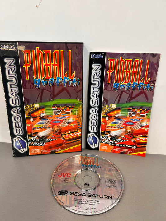 Pinball Graffiti Sega Saturn
