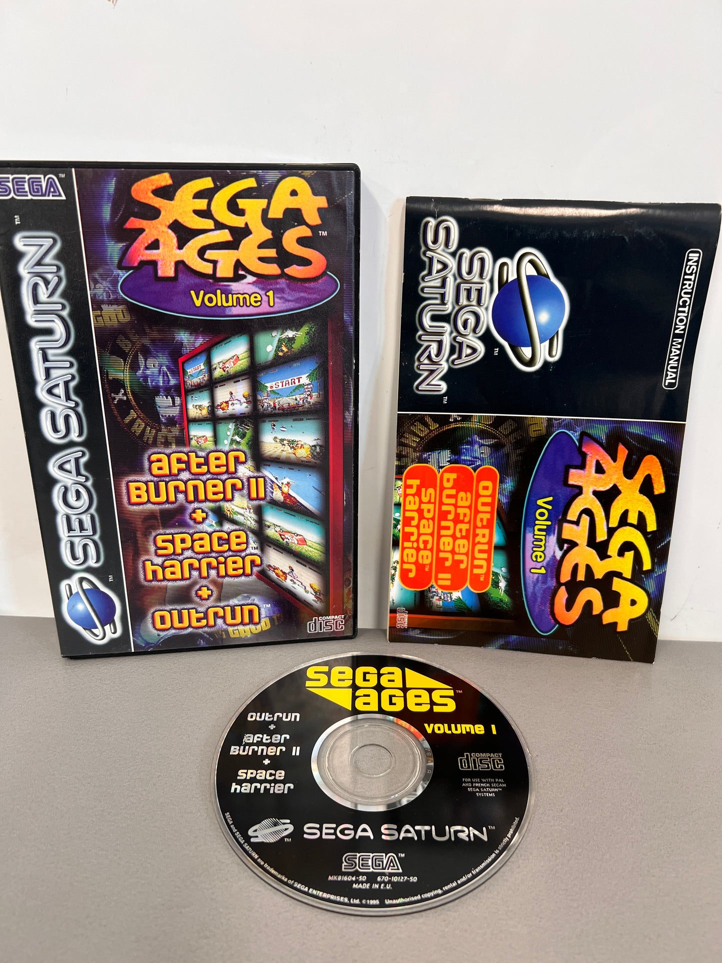 Sega Ages volume 1 Sega Saturn