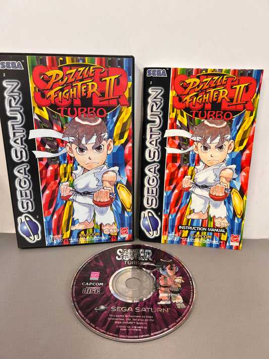 Super Puzzle Fighter Turbo 2 Sega Saturn