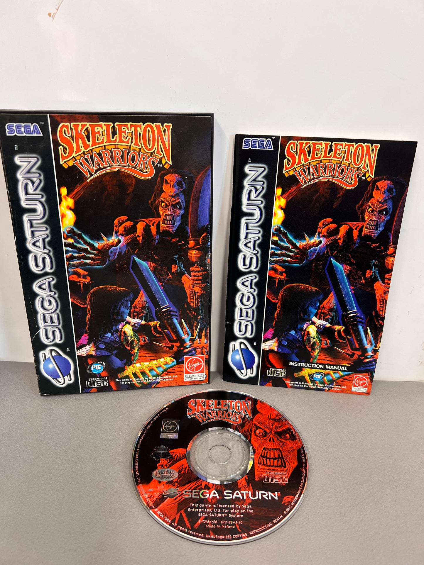Skeleton Warriors Sega Saturn